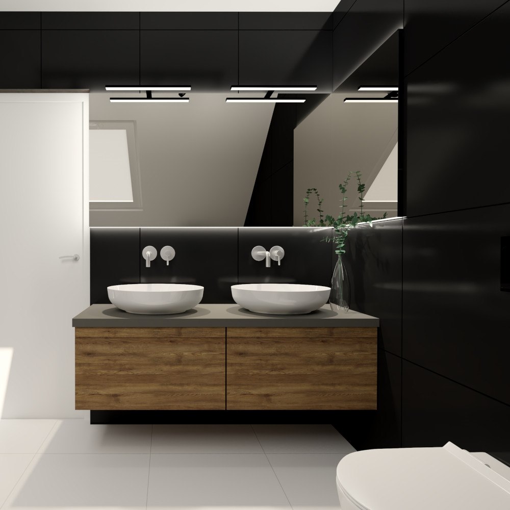 TORONTO BLACK 60X60X8,5MM RECT. (1,44) MATT preview