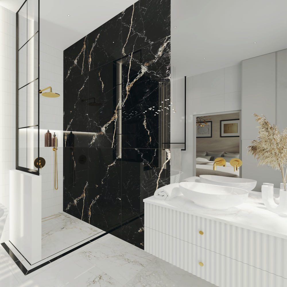 COSMIC BLACK 60X120X8,5MM RECT. (1,44) HIGH GLOSSY
